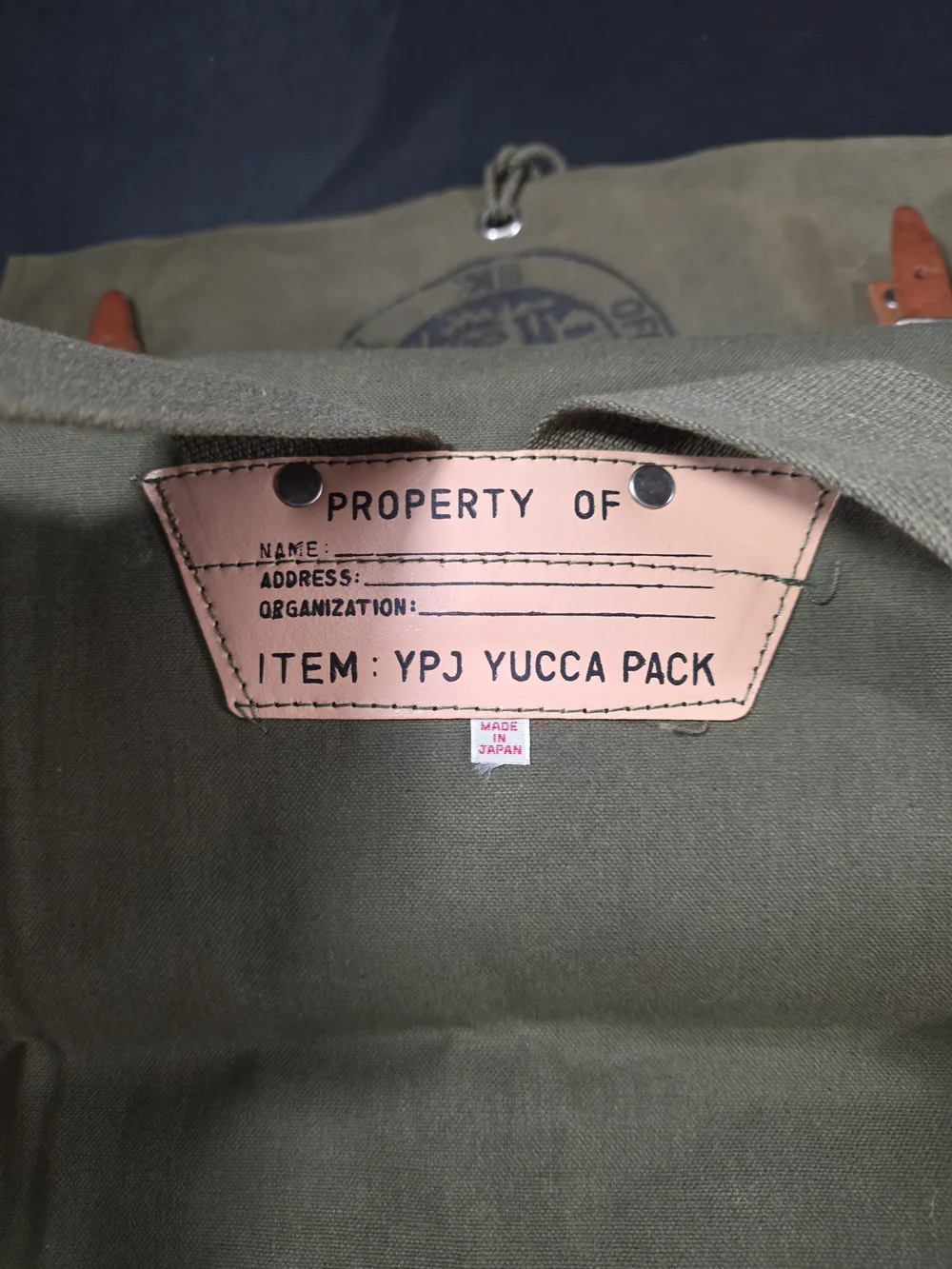 Vintage Boy Scouts Yucca Pack Model 185 Backpack Canvas Army Green YPJ
